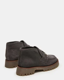 Leon Grey Suede
