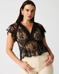 Leyla Top Black