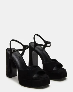 Liandra Black Suede