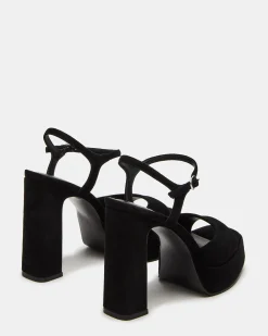 Liandra Black Suede