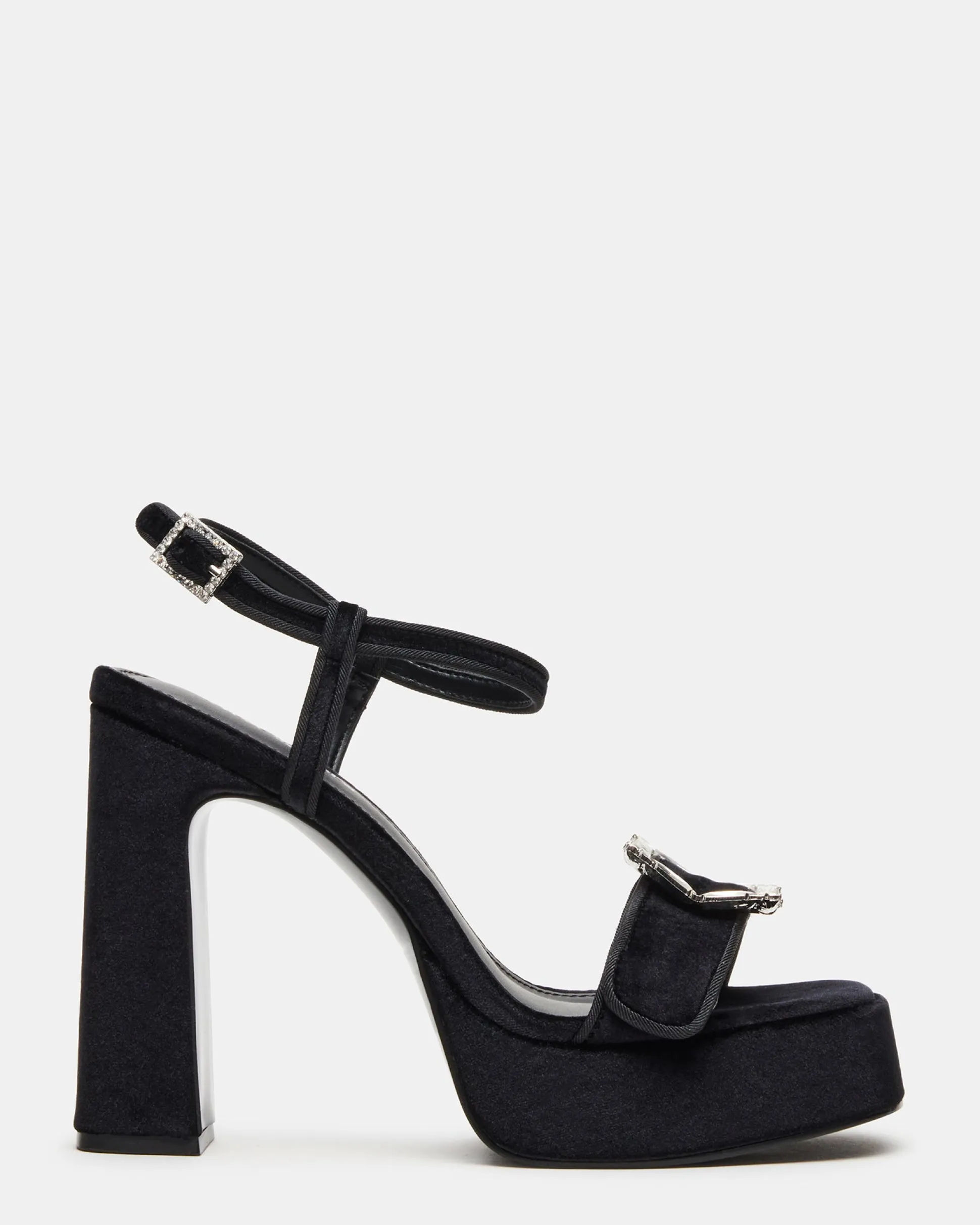Liandra Buckle Black Velvet