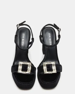 Liandra Buckle Black Velvet