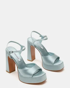 Liandra Teal Satin