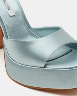 Liandra Teal Satin