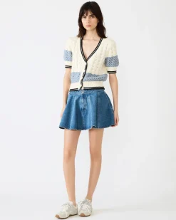 Lilliany Skirt Aruba Blue