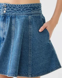Lilliany Skirt Aruba Blue