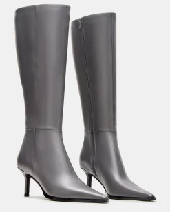 Lingo Grey Leather