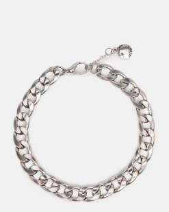 Link Chain Anklet Silver
