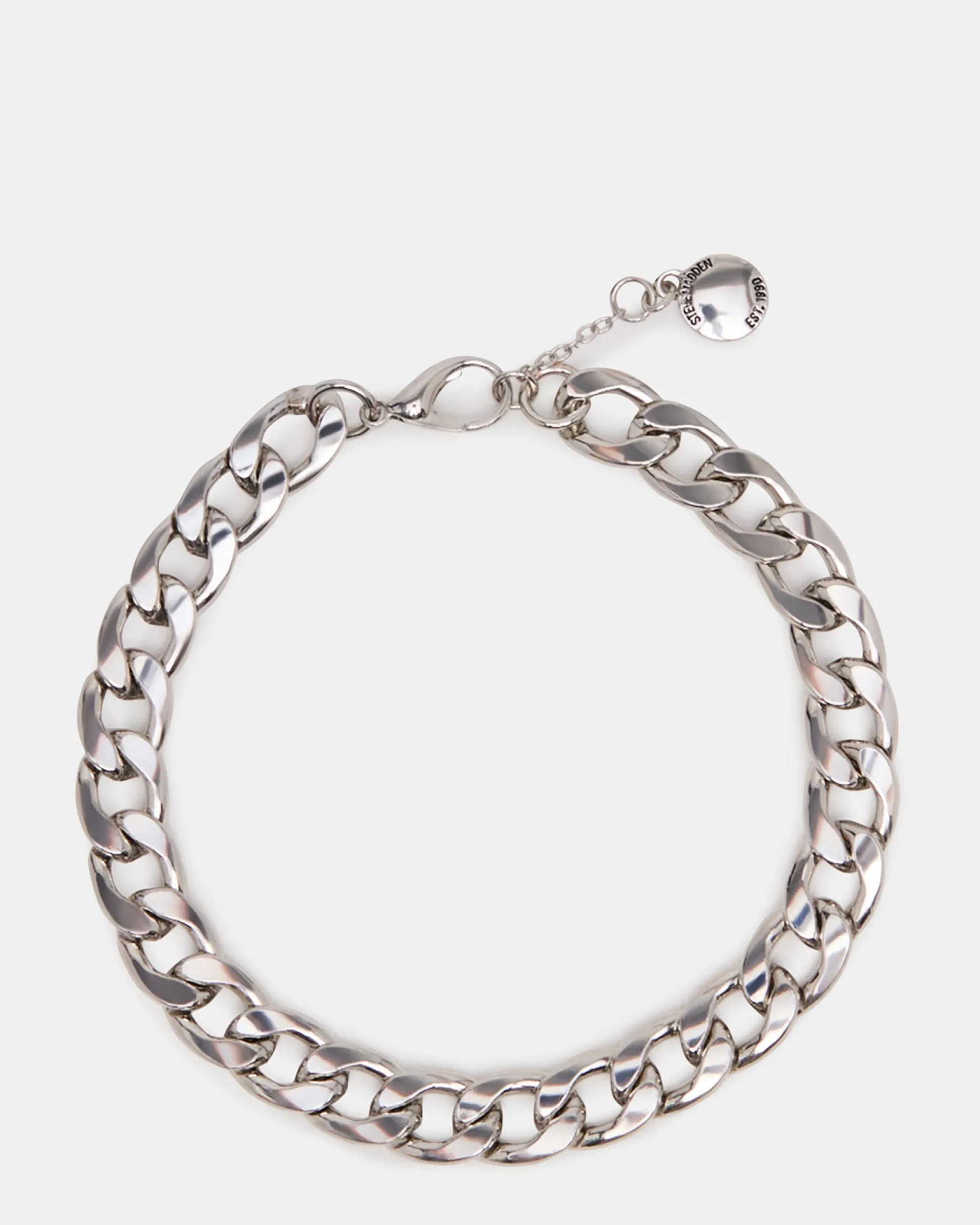 Link Chain Anklet Silver