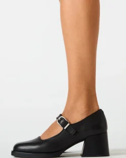 Lisbon Black Leather