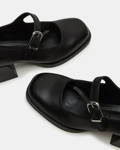Lisbon Black Leather