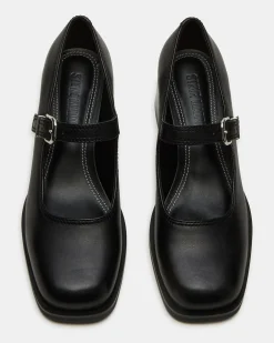 Lisbon Black Leather
