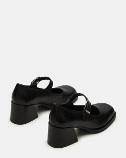 Lisbon Black Leather