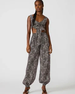 Livy Top Forest Green