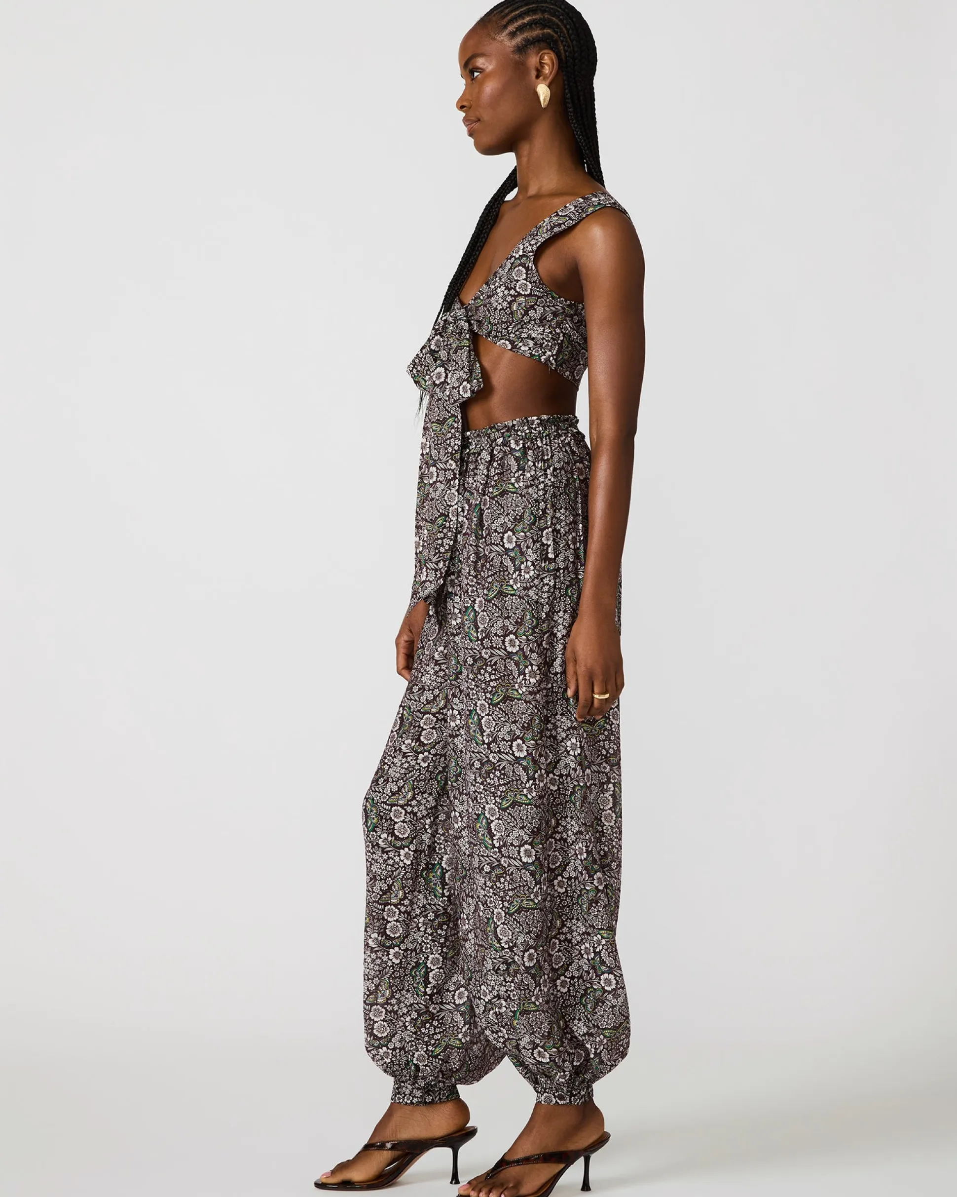 Livy Top Forest Green