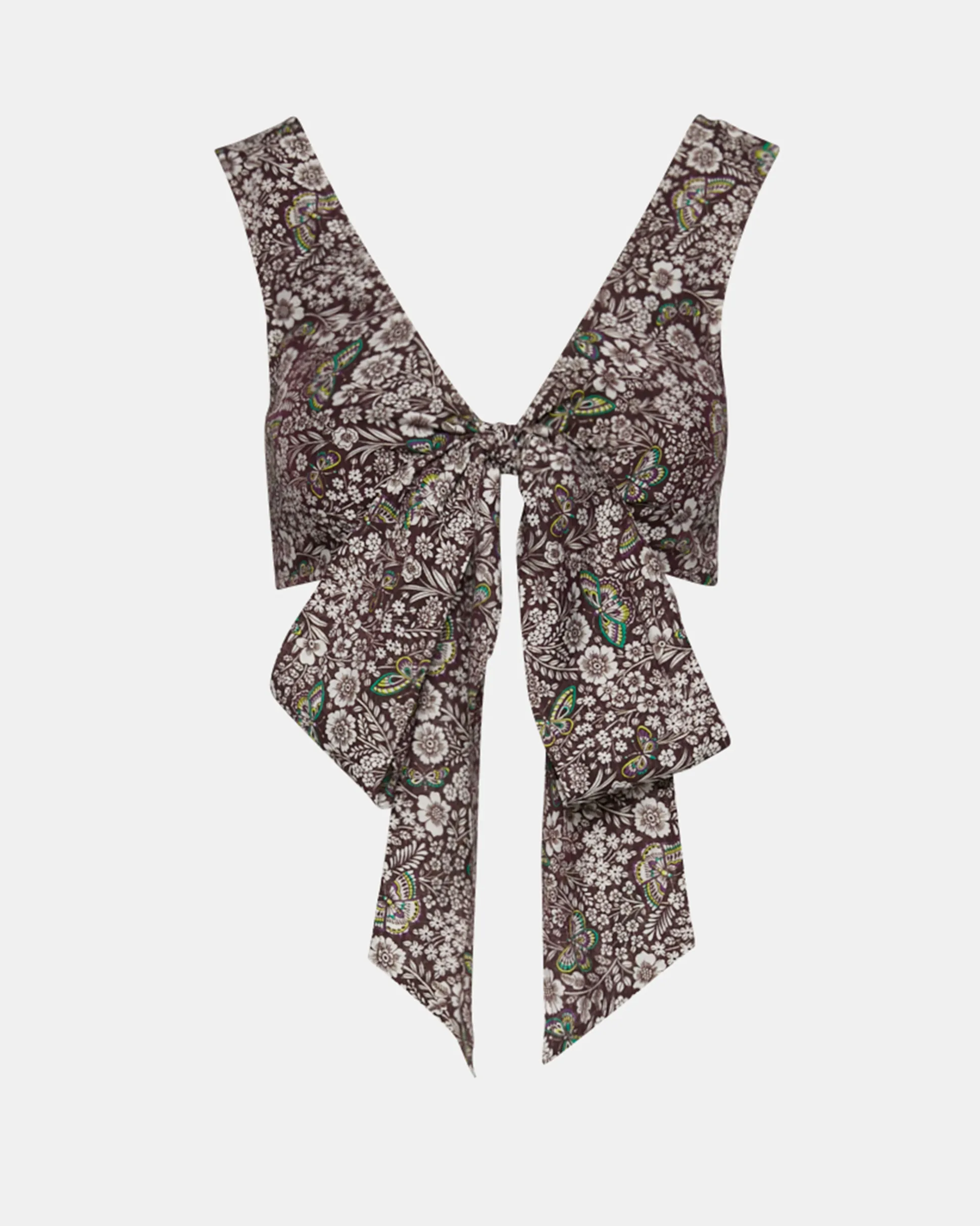 Livy Top Forest Green