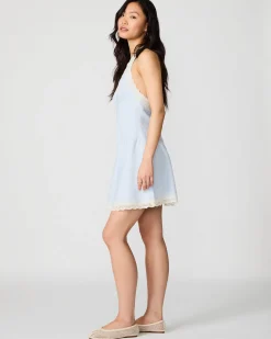 Liza Dress Blue Ice
