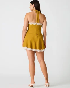 Liza Dress Thyme Green