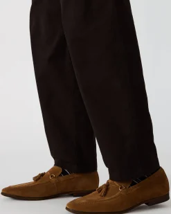 Logan Cognac Suede