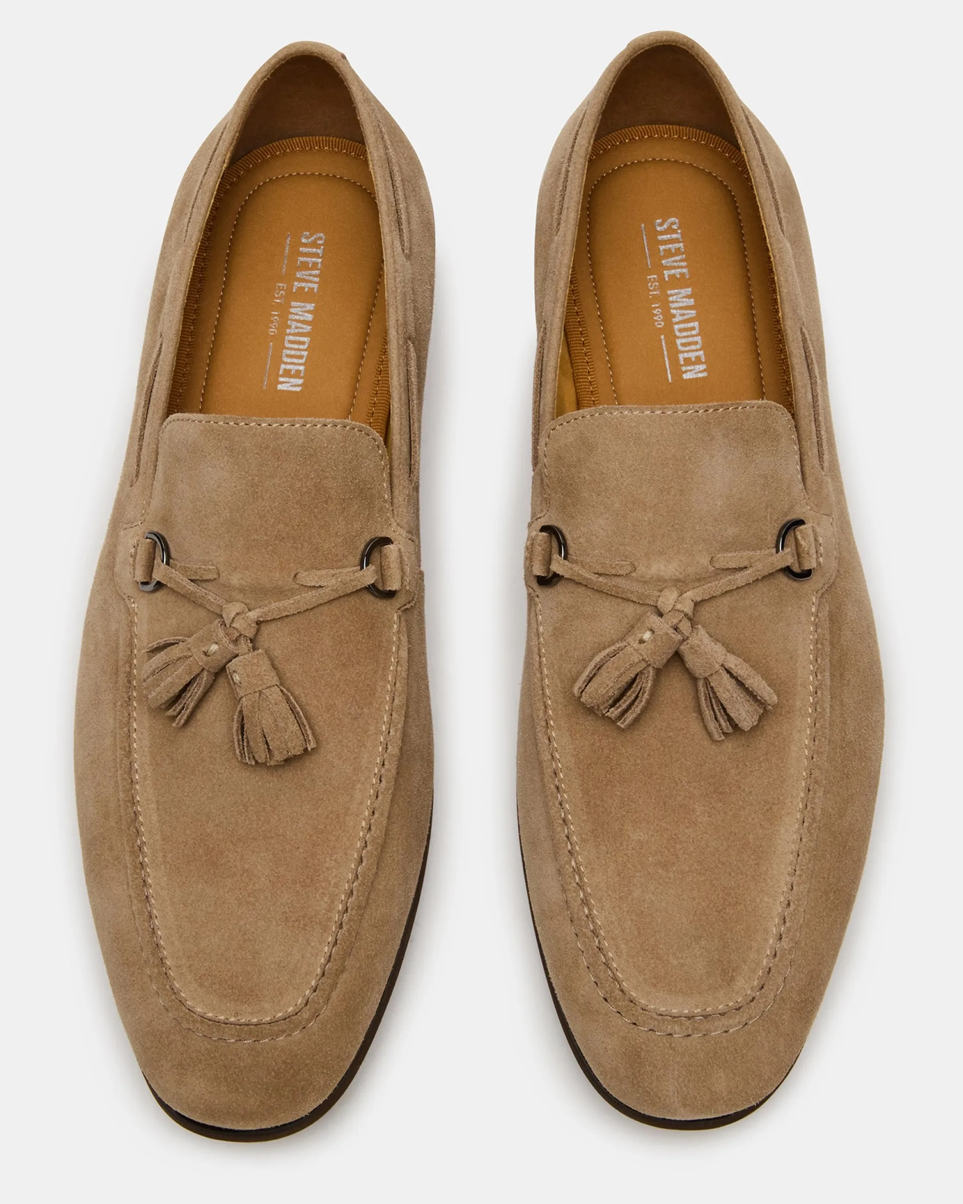 Logan Taupe Suede