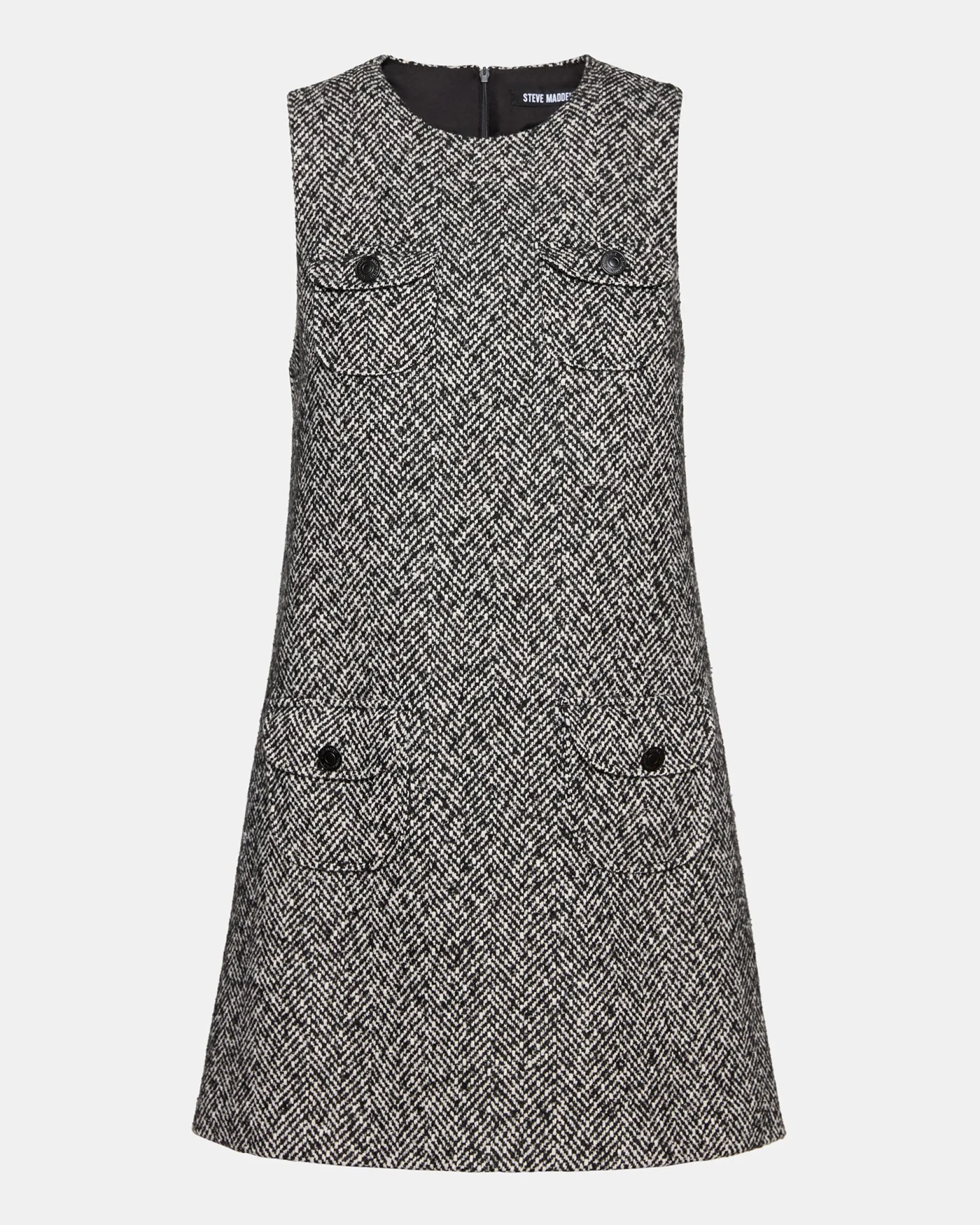 Louie Dress Black/white