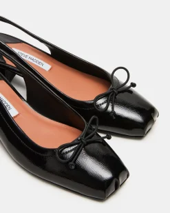 Loved Black Crinkle Patent