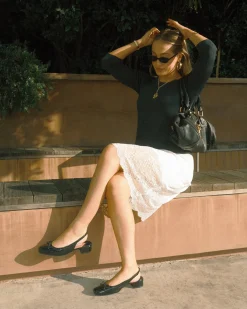 Loved Black Crinkle Patent