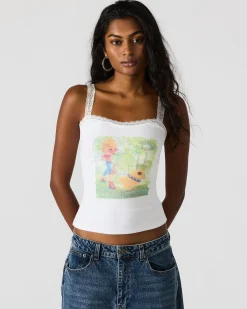Love Goldie Tank Antique