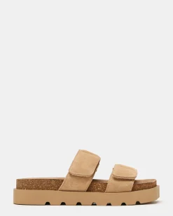 Luther Taupe Suede