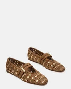 Lydia Perforated Taupe