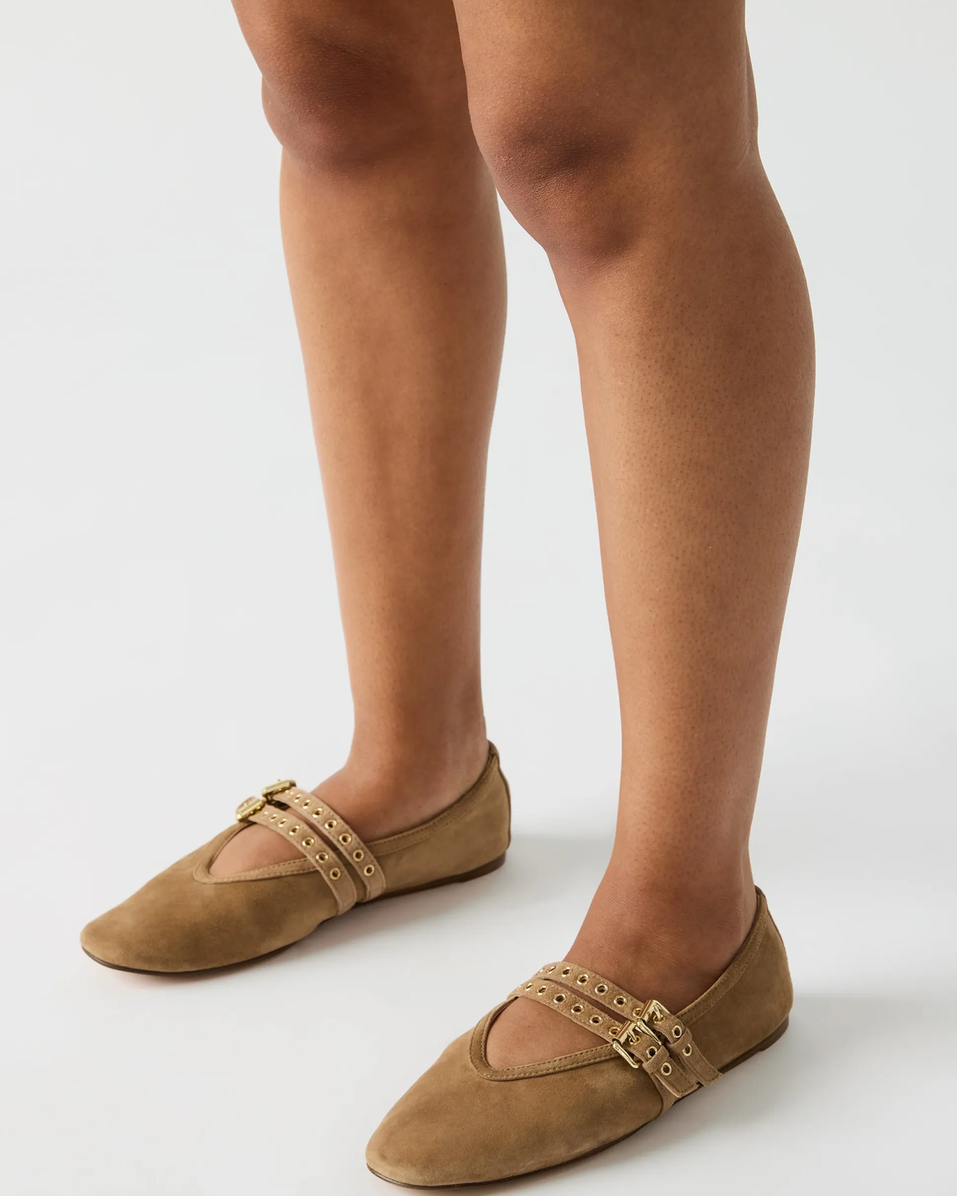 Lydia Perforated Taupe