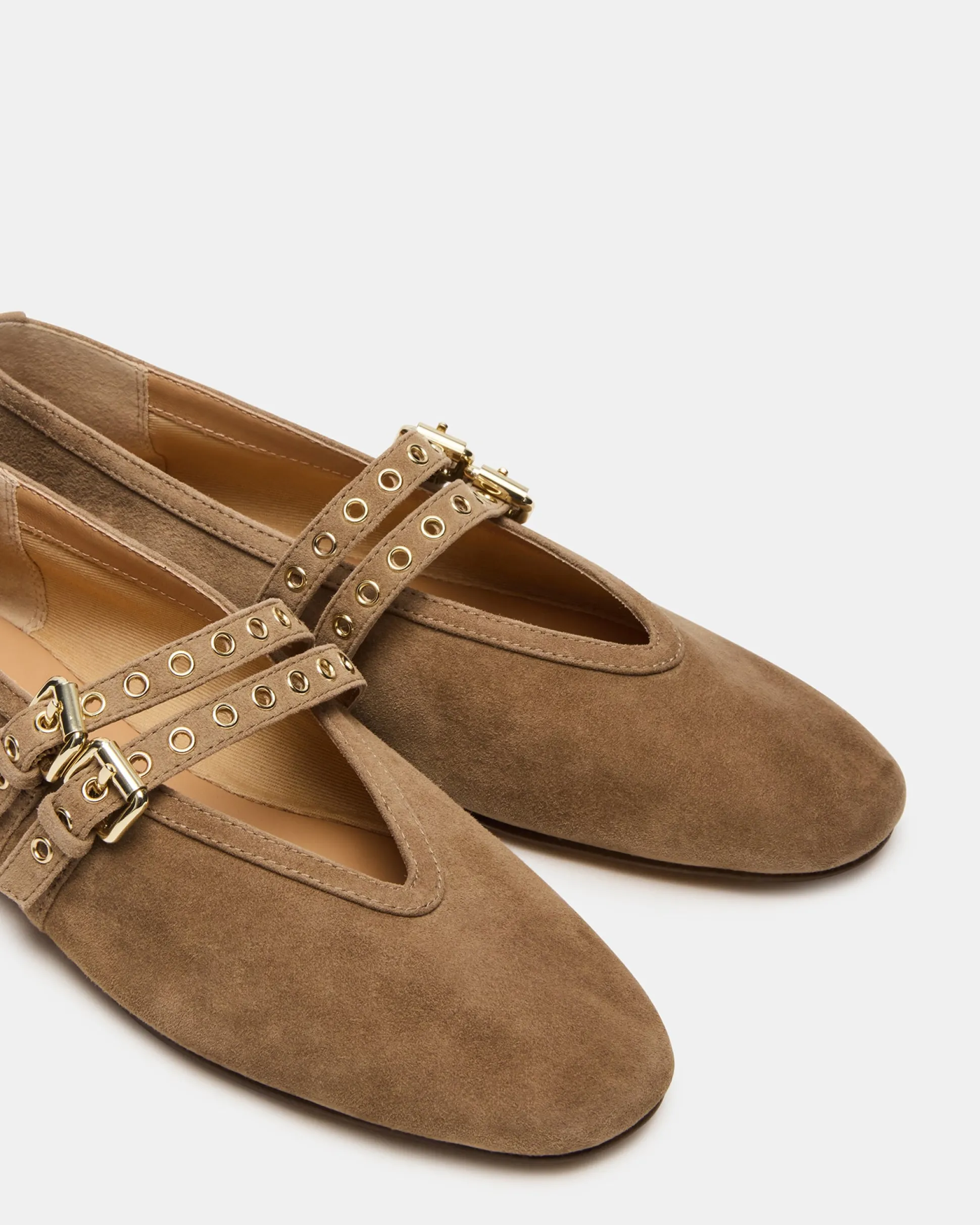 Lydia Taupe Suede