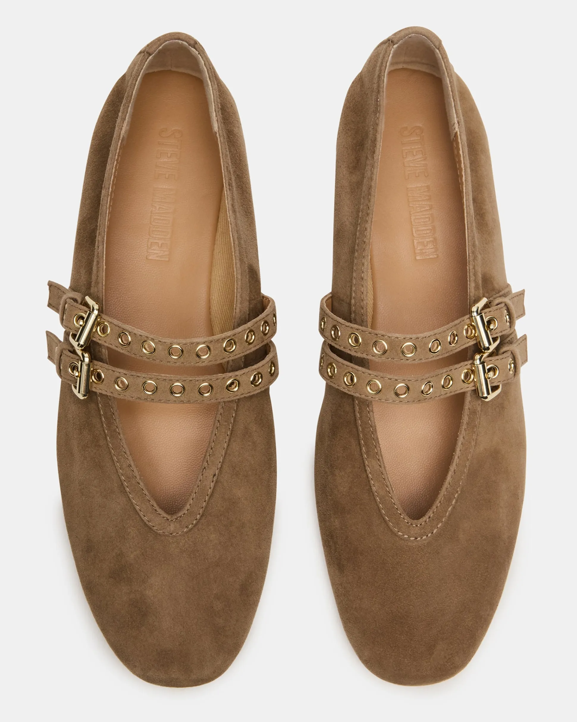 Lydia Taupe Suede