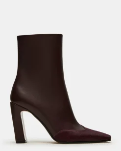 Lyle Burgundy Leather