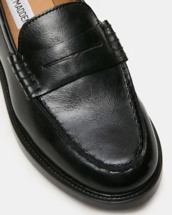 Madison Black Leather