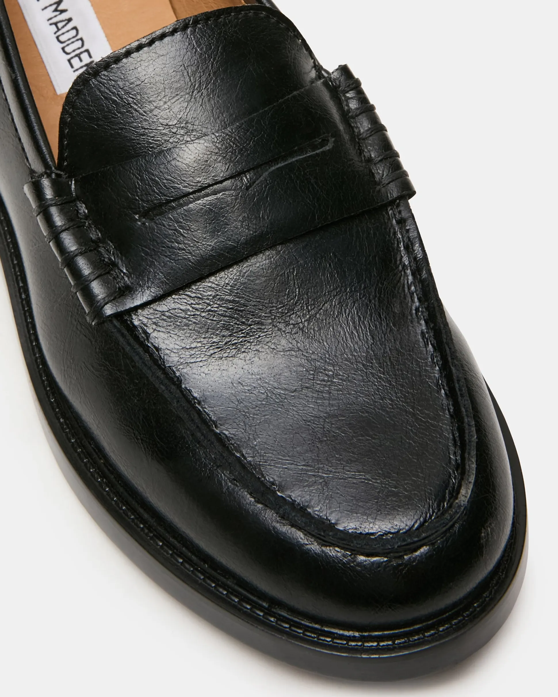 Madison Black Leather
