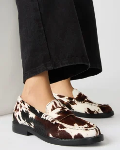 Madison Brown Cow Print