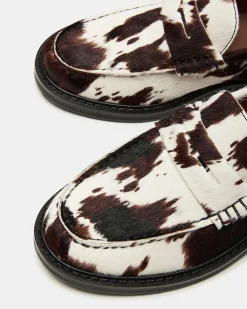 Madison Brown Cow Print