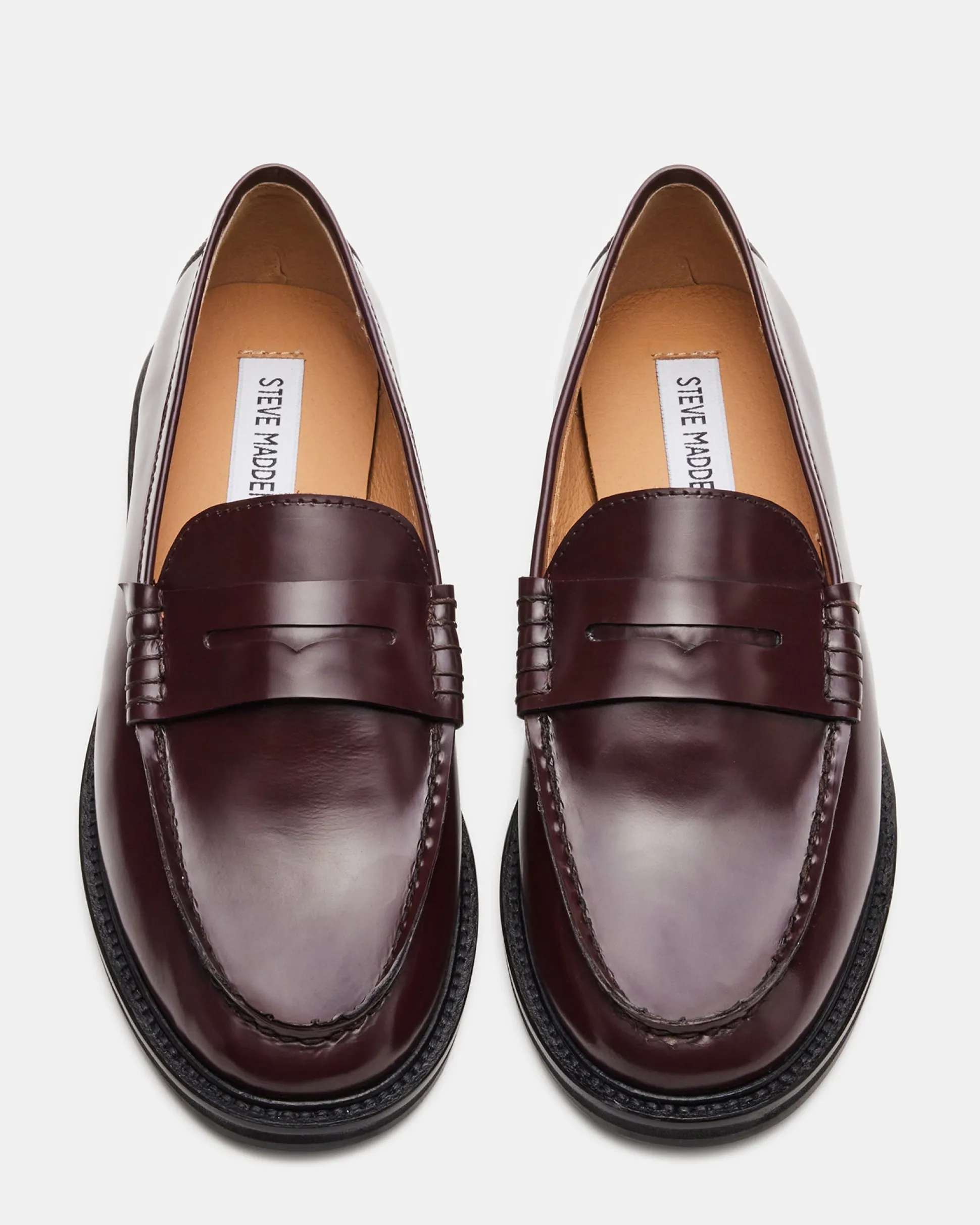 Madison Burgundy Box Leather