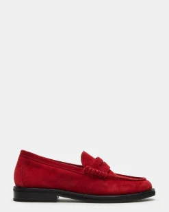 Madison Red Suede