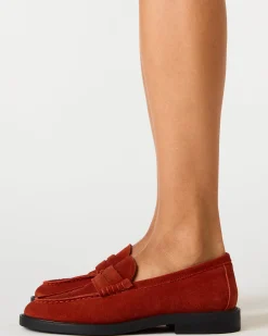 Madison Red Suede