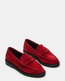 Madison Red Suede