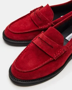 Madison Red Suede