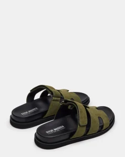 Maiven Green Suede