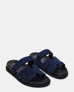 Maiven Navy Suede