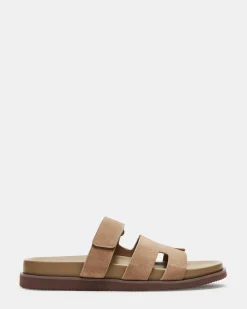 Maiven Taupe Suede