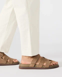 Maiven Taupe Suede
