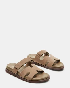 Maiven Taupe Suede
