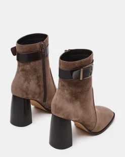Manda Taupe Suede