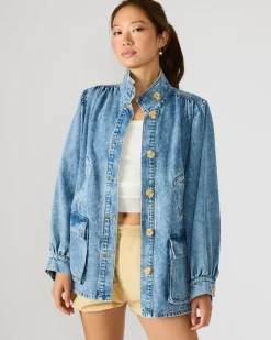 Marceline Denim Jacket Forever Blue